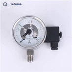 Nerūsējošā tērauda korpusa elektriskā kontakta spiediena mērītājs